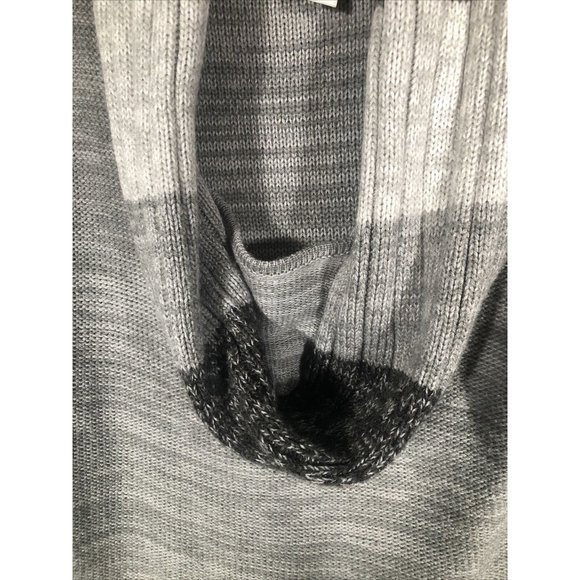 Style & Co. Sweater Cowell Neck Gray Size Adult Medium - Picture 5 of 14